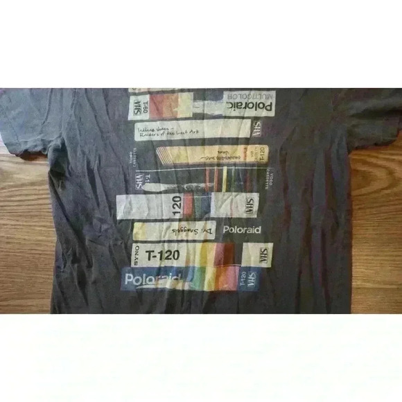 Embrace by Dedicated T-shirt Stockholm Polaroid Video VHS Retro Crew Neck, M - Picture 5 of 16